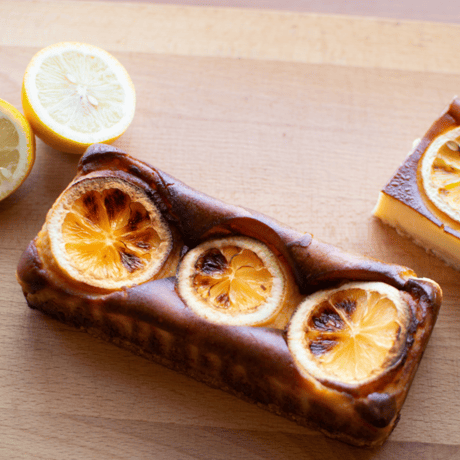 米粉で作ったレモンチーズケーキ LUCI'S LEMON CHHESE CAKE