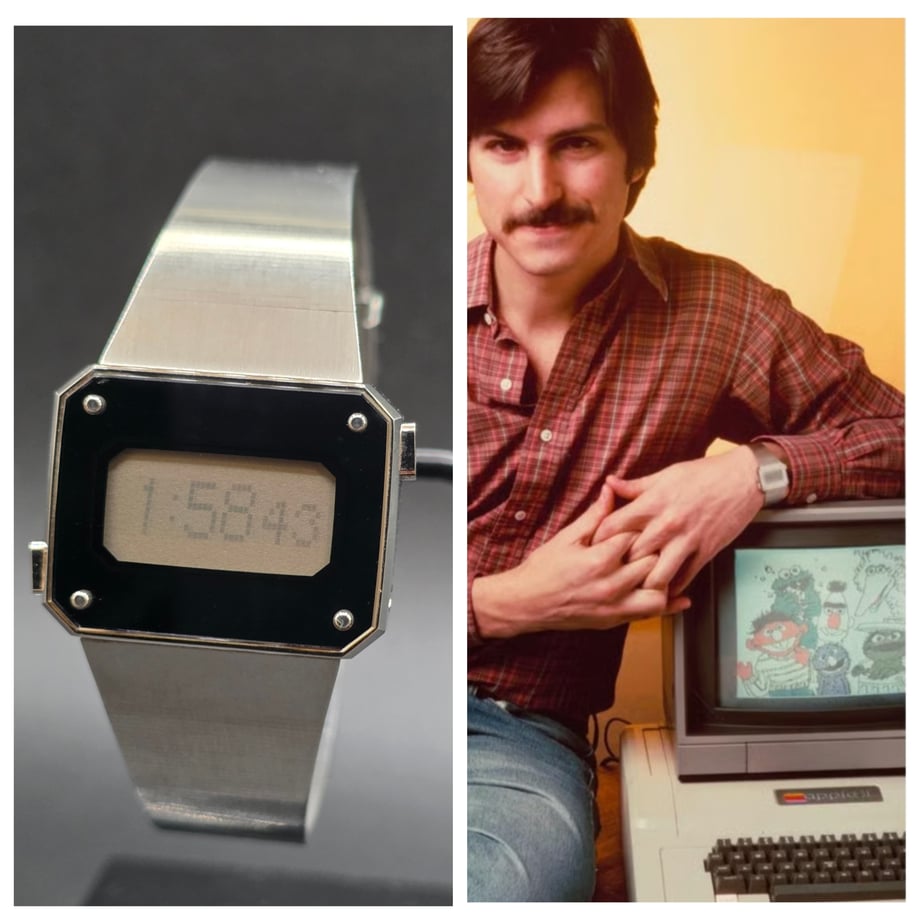 1980 SEIKO MATRIX DOT(スティーブ・ジョブズ愛用モデル） | Geekwatch