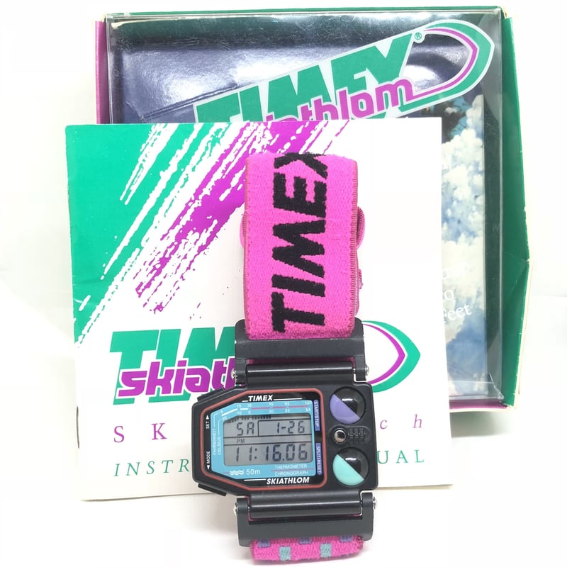 TIMEX SKIATHLOM(ピンクバンド) | Geekwatch
