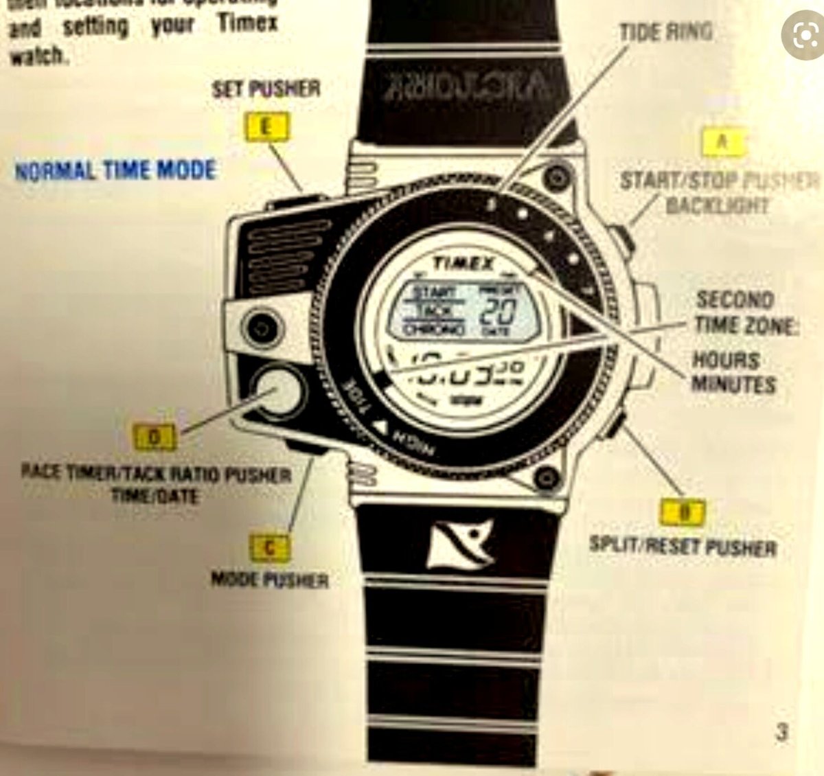 89年 TIMEX デジタルヨットタイマー ビクトリー | Geekwatch