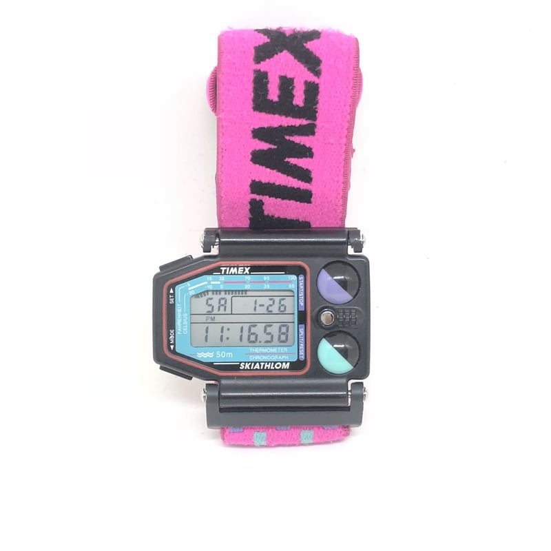 TIMEX SKIATHLOM(ピンクバンド) | Geekwatch