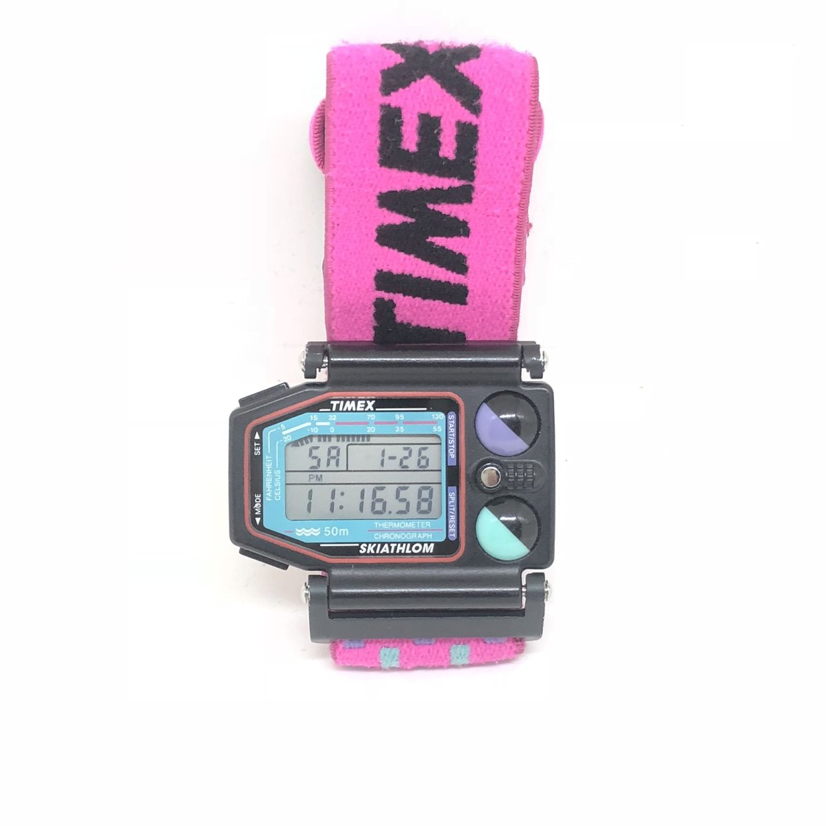 TIMEX SKIATHLOM(ピンクバンド) | Geekwatch