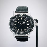 TIFFANY ヴィンテージ　ダイバーズウォッチ(メンズサイズ)