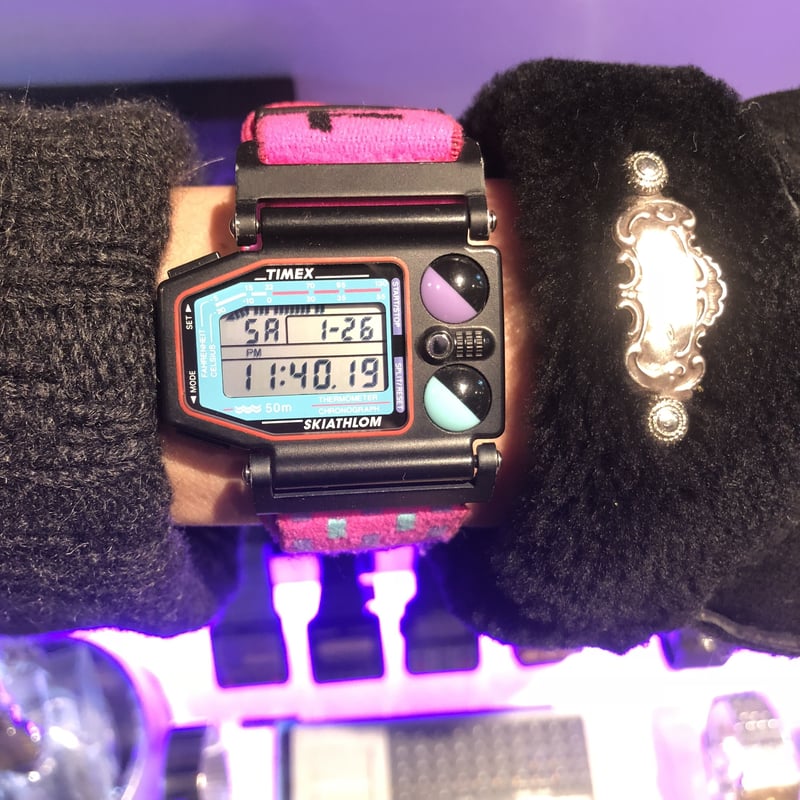 TIMEX SKIATHLOM(ピンクバンド) | Geekwatch