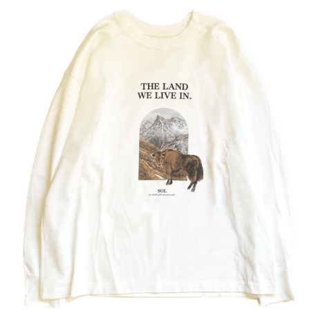 THE LAND WE LIVE IN LONG SLEEVE TEE