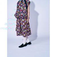 Waistband Layered Pants_Flower