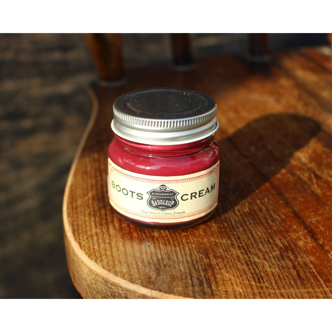 サドルアップ ブーツクリーム / ブラックチェリー / SADDLE UP by M