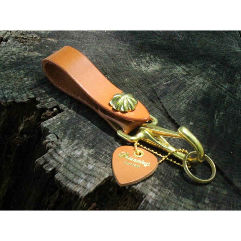 EC Melodi ブラックレザーキーホルダー EC Melodi ブラックレザーキーホルダー