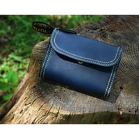 SOULCRAFT: "The Bootmaker's Trifold" - Deep Marine (Navy)