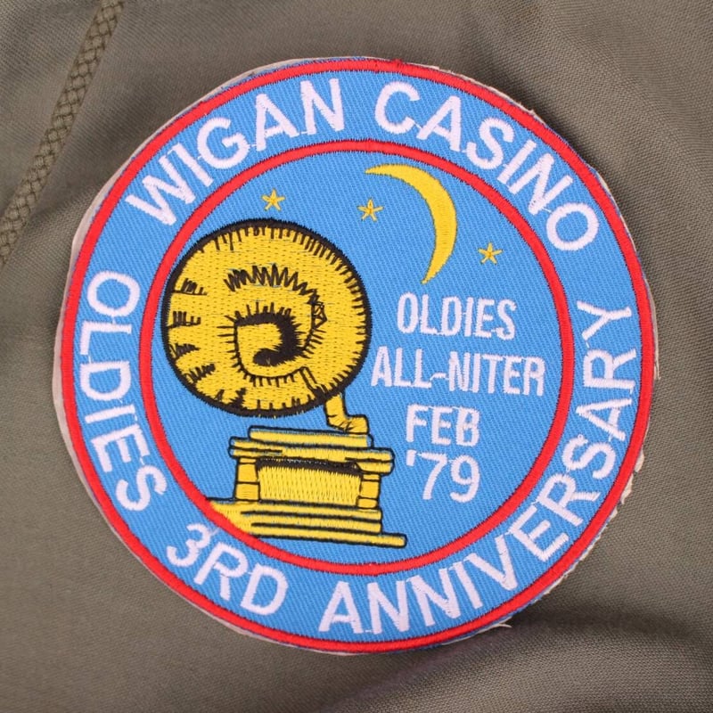 「ホワイトスネイク」パッチ（ヴィンテージ刺繍ワッペン） NORTHERNSOUL/ノーザンソウル 刺繍ワッペン/パッチ #8 U.K