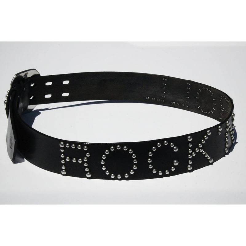 オリジナル スタッズワーク レザーベルト “ROCK'N ROLL” | Poisonivy'