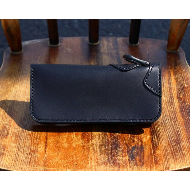 トラッカーウォレット　ブラック　艶無し トラッカーズウォレット TYPE II 黒 バイカーズウォレット