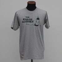THE KILLER LEATHER Original T-Shits  with Vintage Cracked  Tag Key Chain〈Men's MixGray〉
