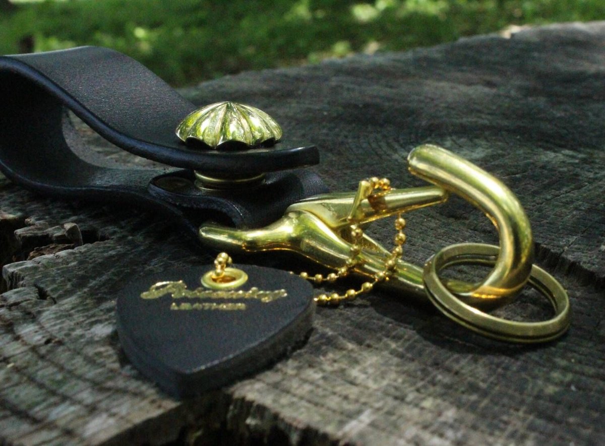 プレステージキーホルダーセット ブラックサドルキーホルダーセット/ニッケルメッキ | Poisonivy's STORE