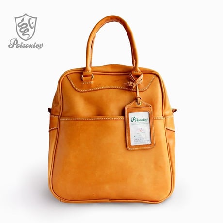フィフティーズ ボウリングバッグ / オイルドキャメルレザー SOULCRAFT Bowiingbag