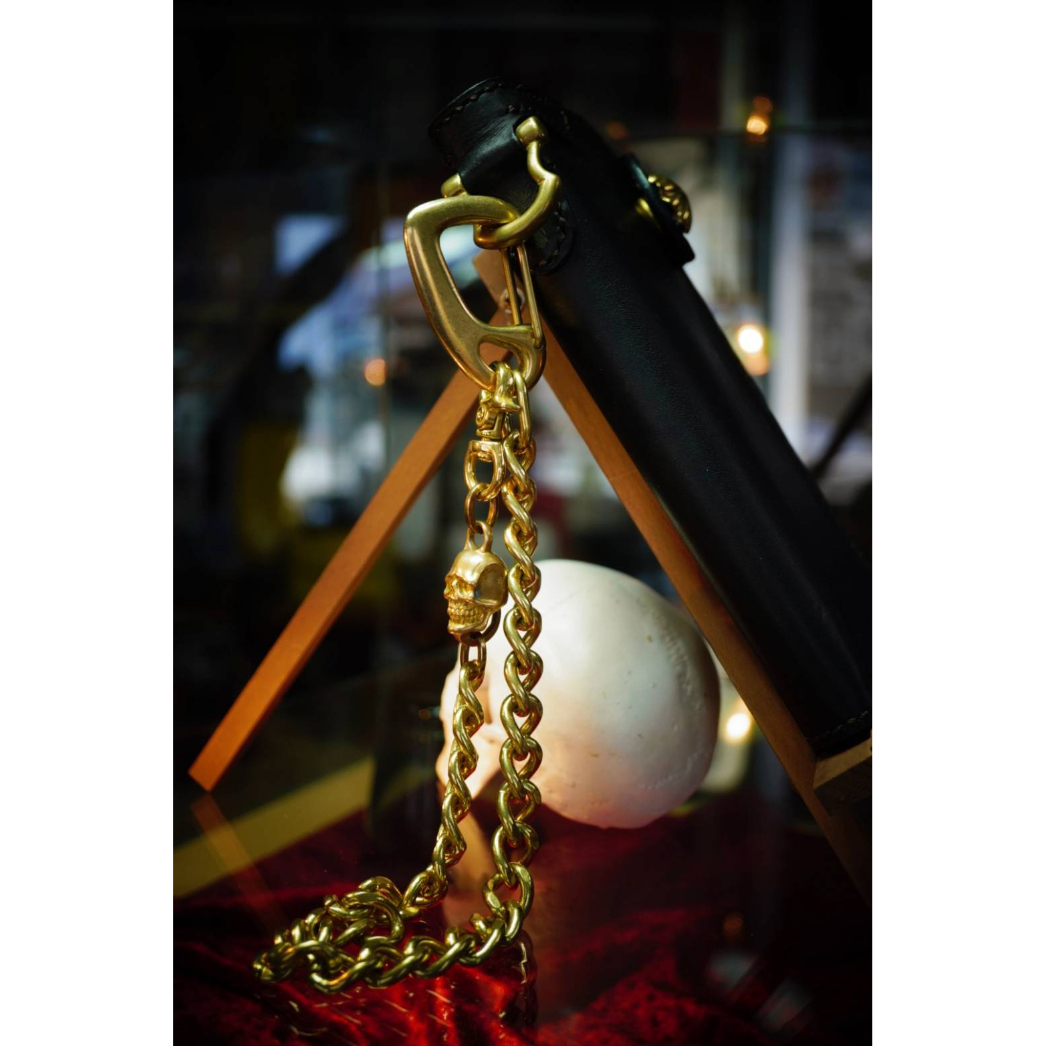 Old School Brass Skull
