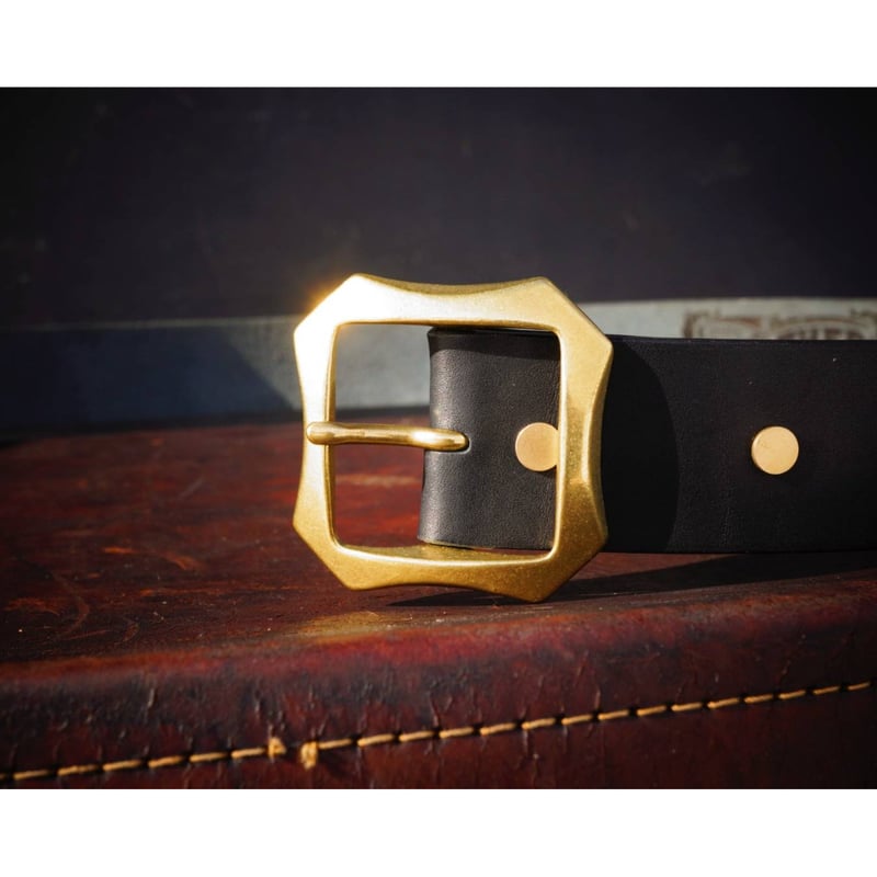 オリジナルバックルレザーベルト Lui's（ルイス） ベルト オリジナルバックルレザーベルト レディース