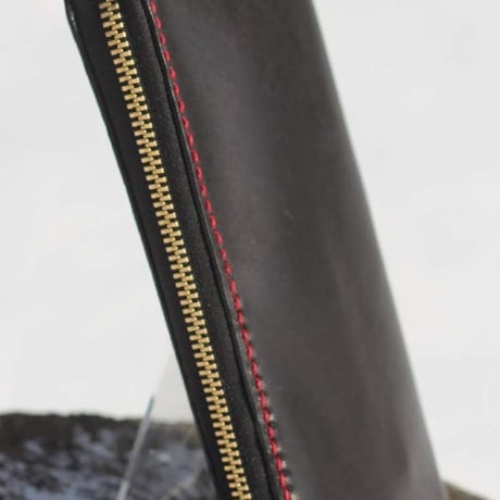 “R&B” オリジナル レザー ウォレット ラウンドジップタイプ  (長財布) Leather Longwallet