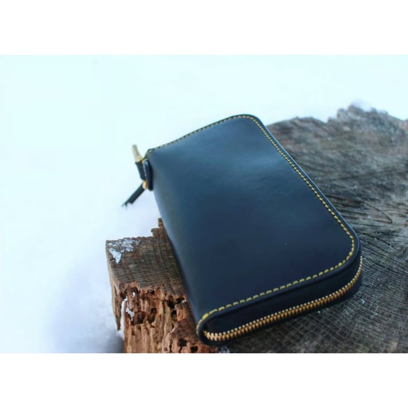 オリジナル シャックル ラウンドジップウォレット/長財布 Leather