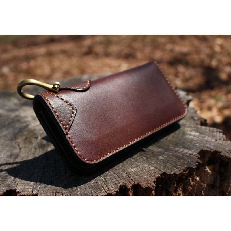 オリジナル シャックルウォレット/ダークブラウン インナーデザイン
