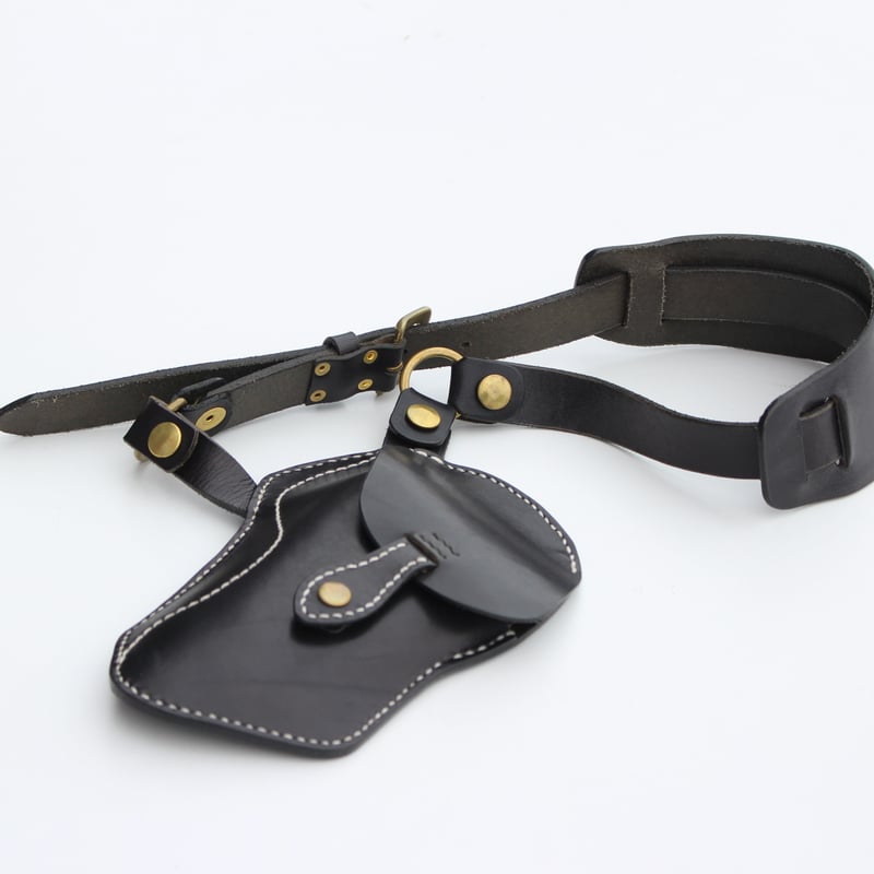 肩掛け式 スマホ ホルスター / フラップ (蓋付) タイプ / ショルダー