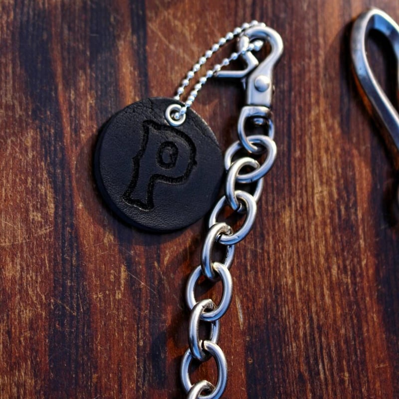 真鍮製 ヴィンテージメッキ“ ウォレットチェーン ナンバーズコンボ “59