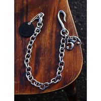 真鍮製 ヴィンテージメッキ“ ウォレットチェーン ナンバーズコンボ “59” Brassmade Muttblack Wallet Chain “Fiftynine”