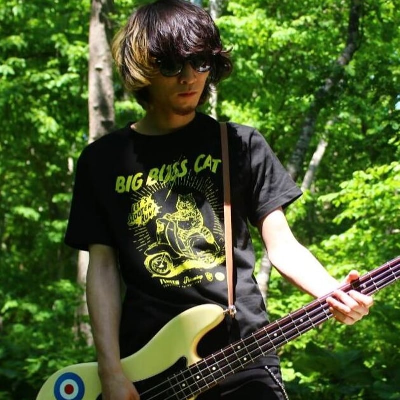 黒夢 ラッキードロー 当たりA ビッグシルエットTシャツ CAT イエロー