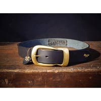 オリジナル スタッズワーク レザーベルト “ROCK'N ROLL” | Poisonivy'