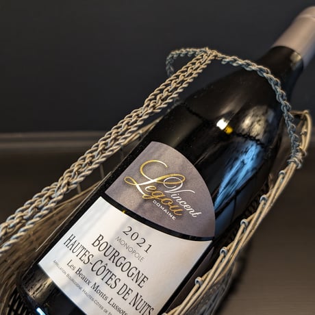 ブルゴーニュ オート・コート・ド・ニュイ ルージュ レ・ボー・モン・リュソ2021　Bourgogne Hautes-Côtes de Nuits Rouge