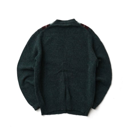 Churchill Downs / Vintage, Argyle Wool Knit Cardigan