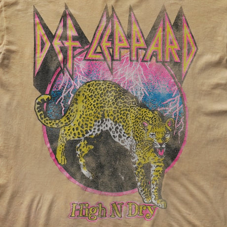 Def Leppard / High 'N' Dry S/S Tee