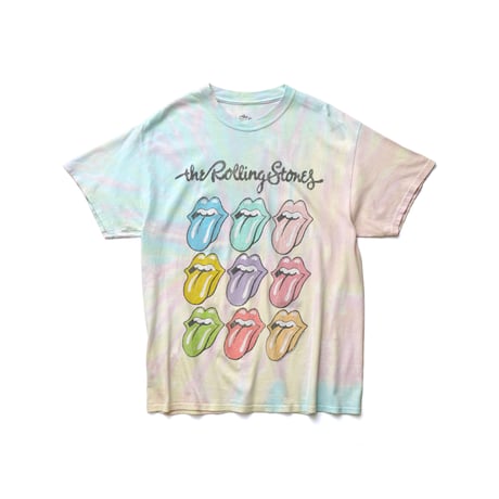 The Rolling Stones / Lips and Tongue Tie Dye S/S Tee