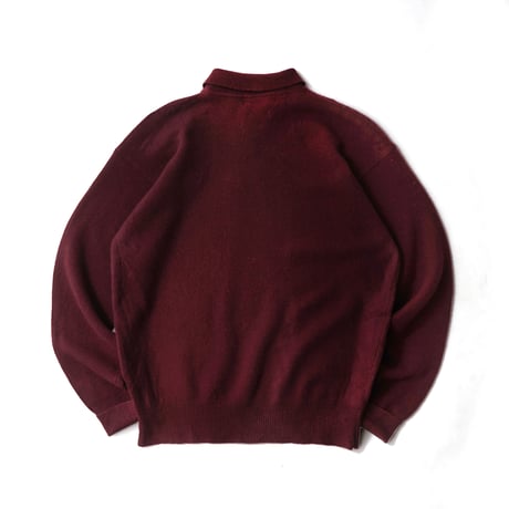 Polo Ralph Lauren / Vintage, Lambs Wool Knit Polo L/S Shirt