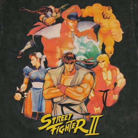 Capcom USA Inc / Street Fighter Ⅱ Tie-Dye S/S Tee