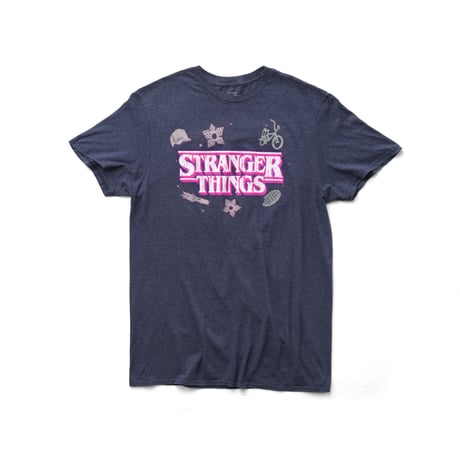 STRANGER THINGS / Pink Logo Ugly S/S Tee