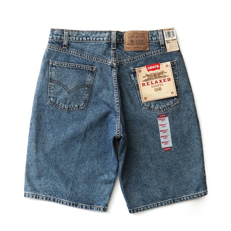 Levi's / Vintage, lot. 550 Denim Short "Relaxed Fit" W : 34