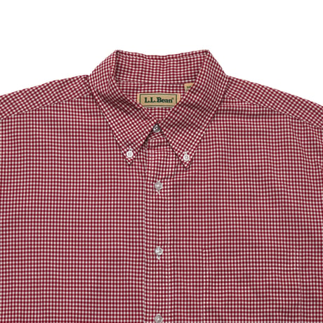 L.L. Bean / Vintage, Gingham  Plaid L/S Shirt