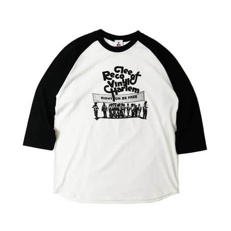 Teereco / Harlem Raglan 3/4 Sleeve Tee