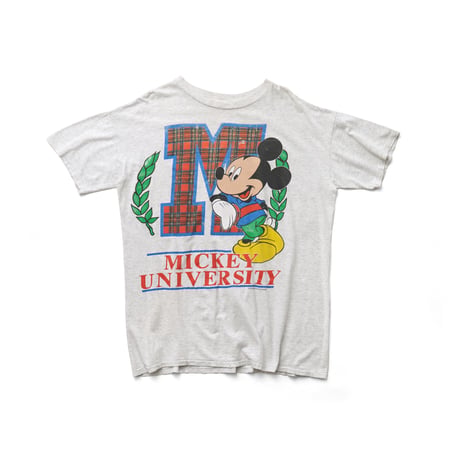 Disney / Vintage, Mickey Mouse S/S Tee "Mickey University"