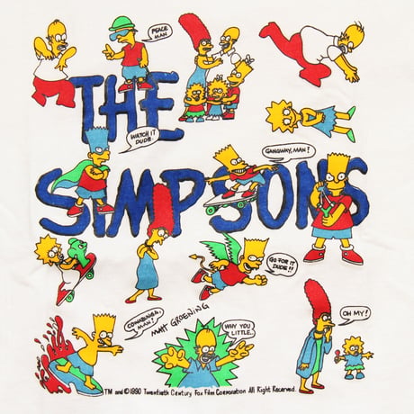 The Simpsons / 90's Vintage, 1st Season S/S Tee