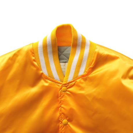 DeLong / Vintage, Insulated Satin Varsity Jacket