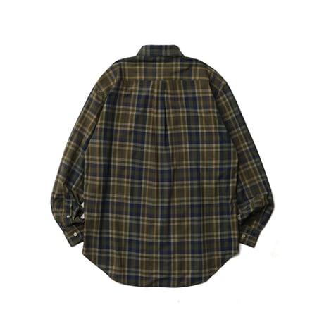Polo Ralph Lauren / Vintage, Tartan Plaid Cotton B.D L/S Shirt