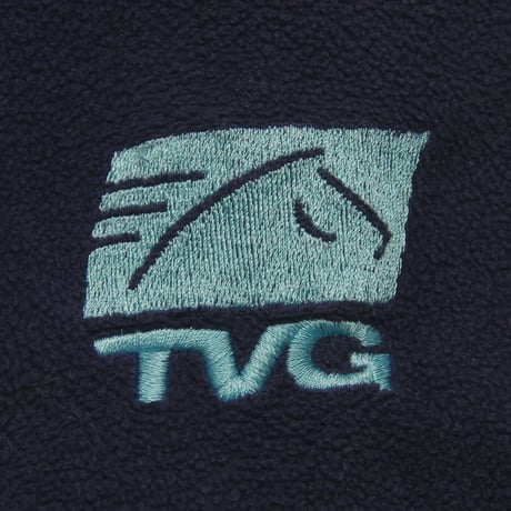 Del Mar Racetrack / Quarter Zip Pullover Fleece Jacket "TVG Network"