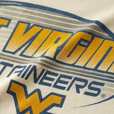West Virginia University / Vintage, Mountaineers Ringer S/S Tee
