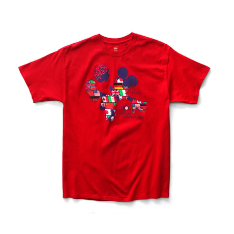 Disney / Mickey Mouse Soccer 2014 S/S Tee "Epcot World Showcase"