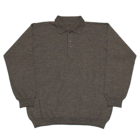 Knit Polo L/S Sweater
