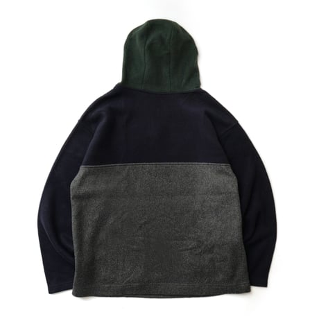 Old Navy /  Fleece Quarter Zip Hooded Pullover Jacket