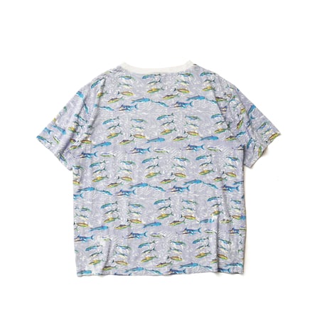 Bimini Bay Outfitters / Vintage, Fish Striped S/S Tee