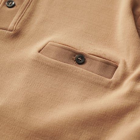 Vintage, Knit Polo S/S Shirt